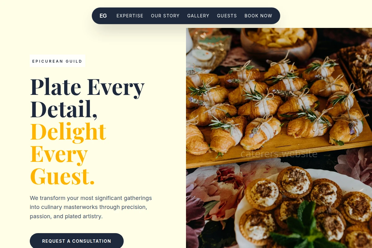 Plated-service Catering