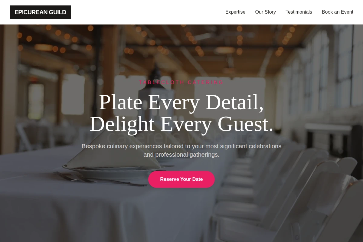 Tablecloth Catering