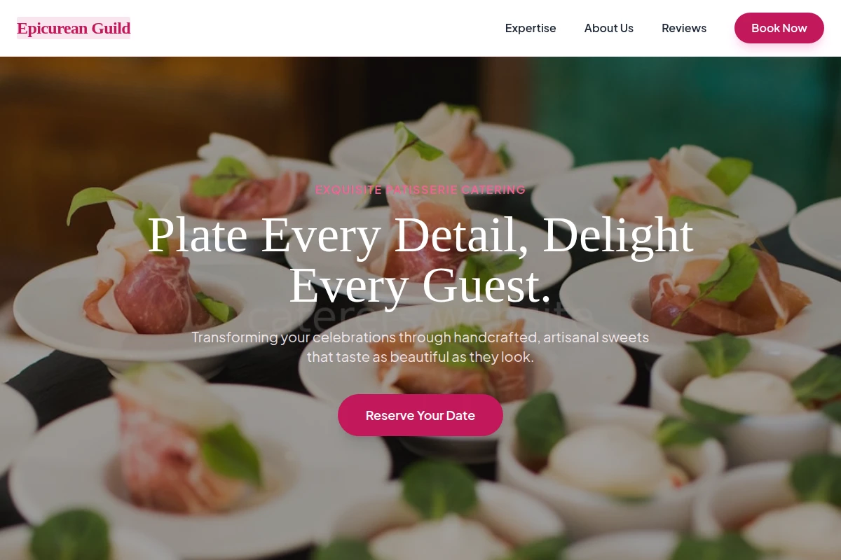 Dessert Catering