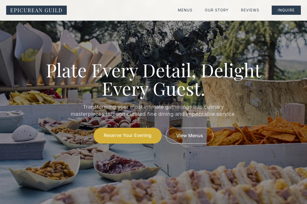 Dinner Catering