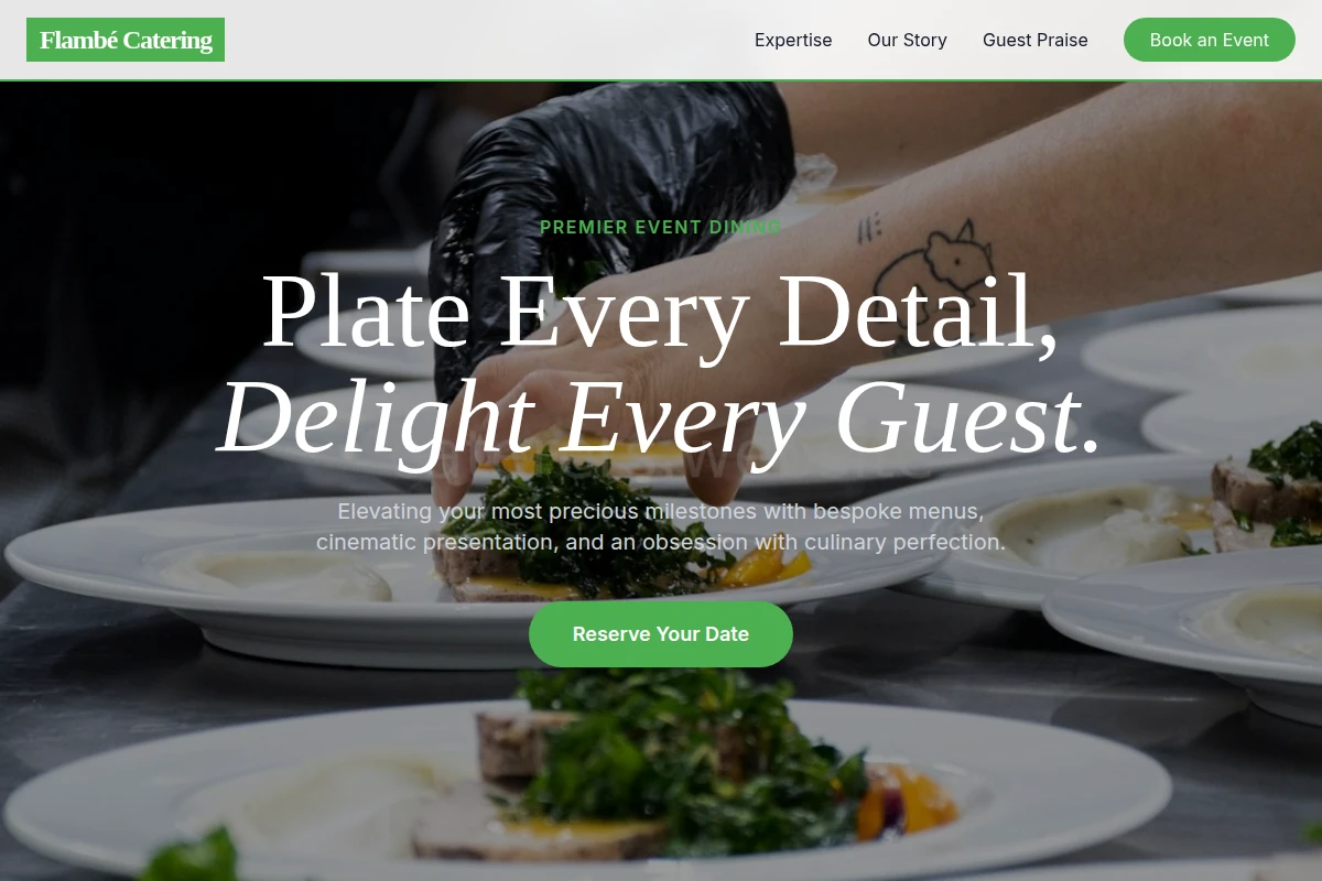 Flambé Catering