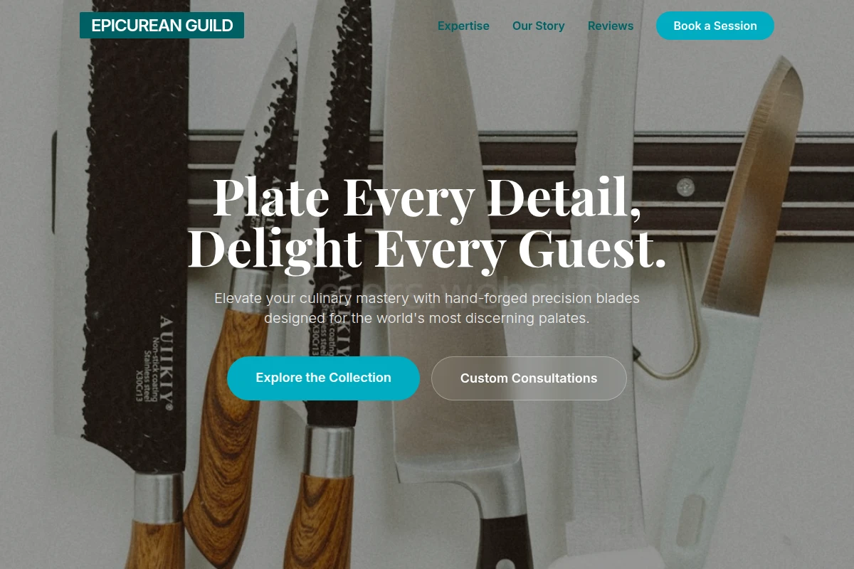 Flambé Chef Knife