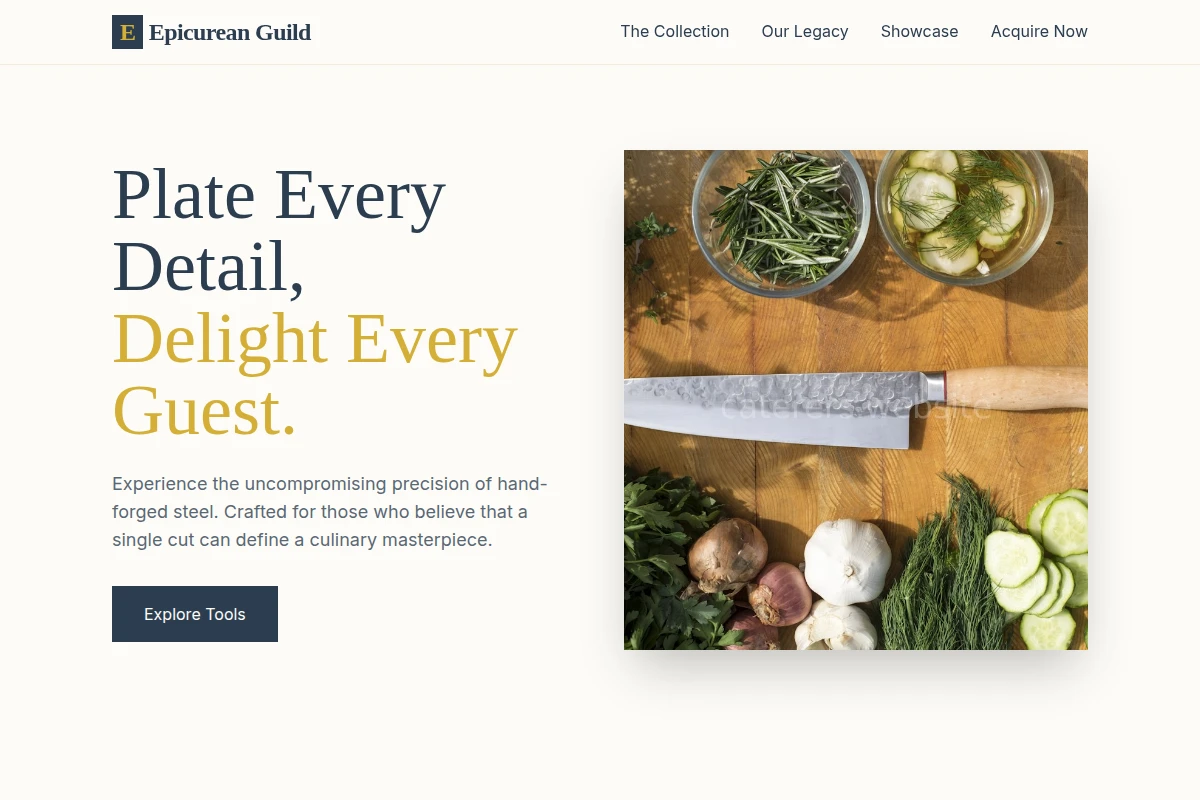 Entrée Chef Knife