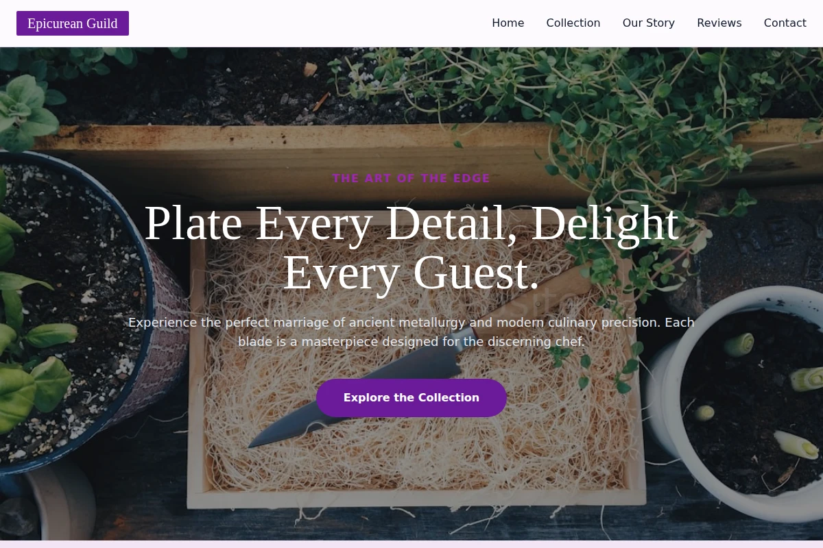 Gourmet Chef Knife