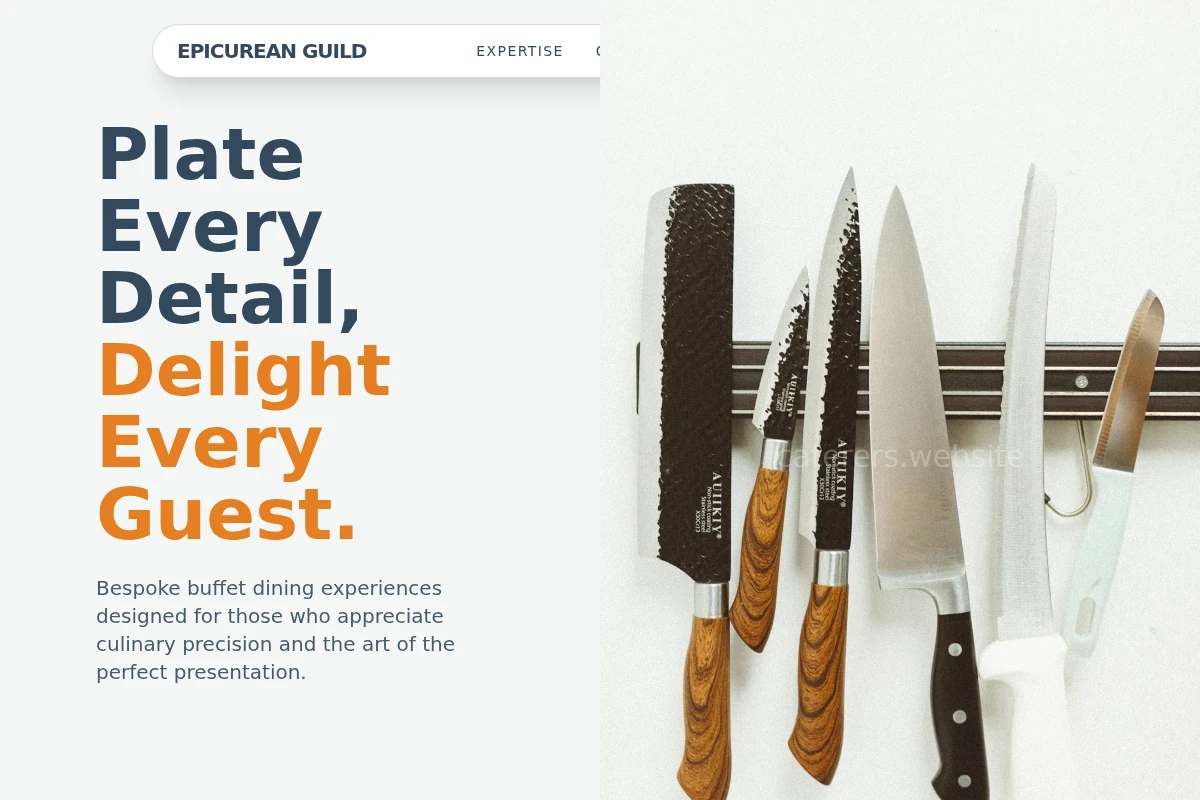 Buffet-style Chef Knife