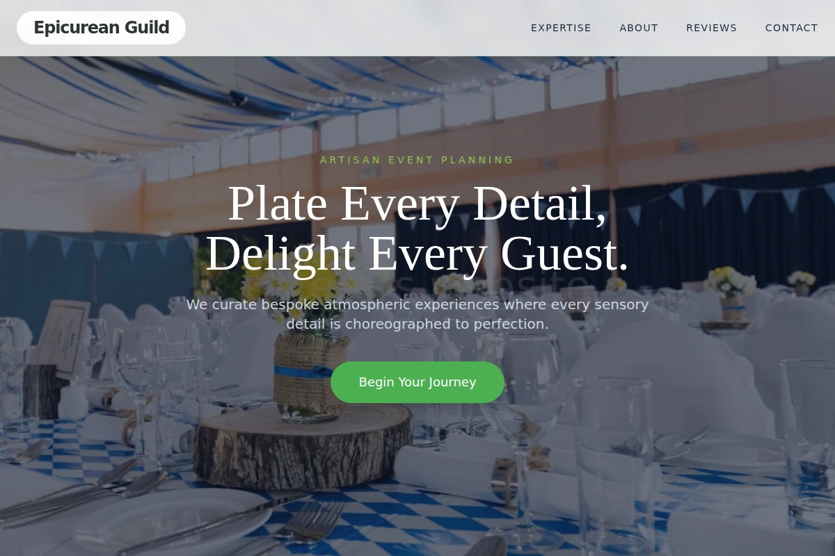 Artisan Event Planning