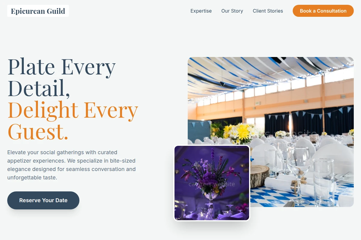 Appetizer Event Planning