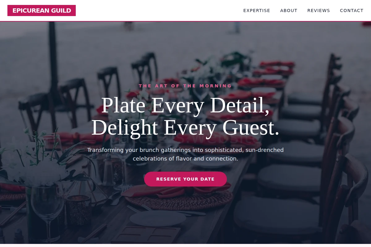 Brunch Event Planning
