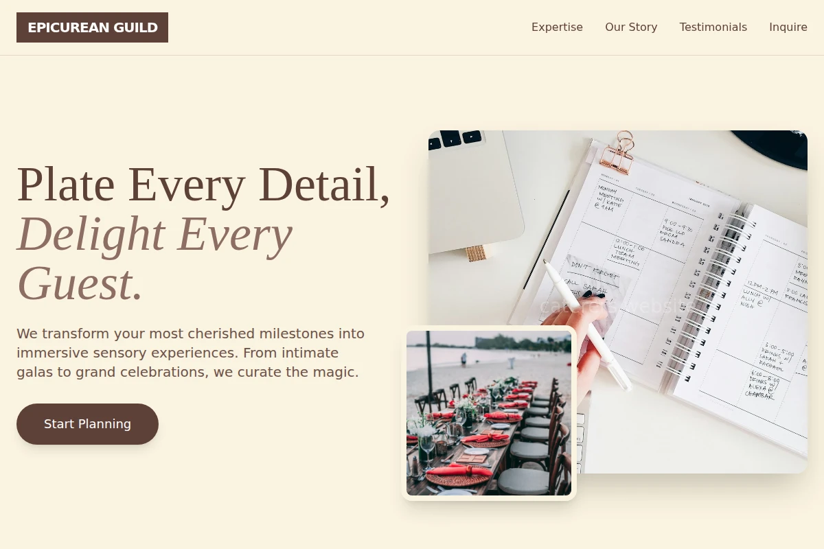 Entrée Event Planning