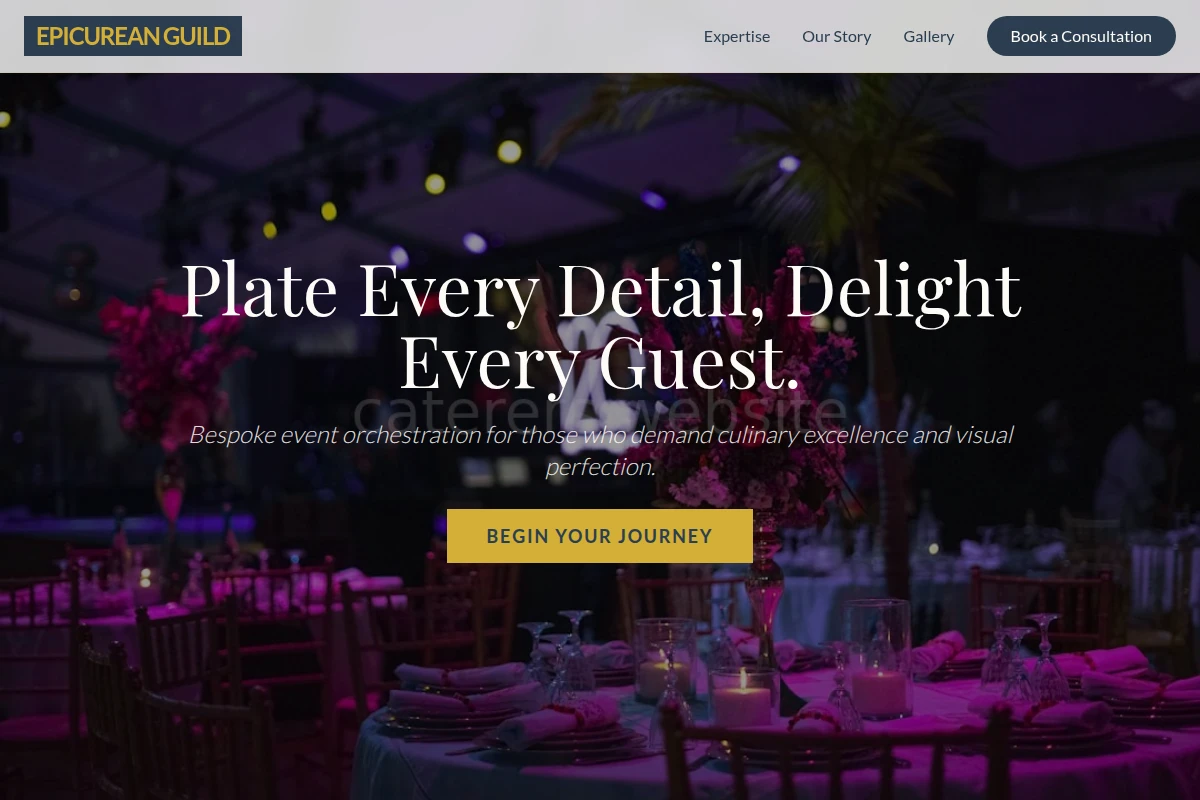 Plating Event Planning