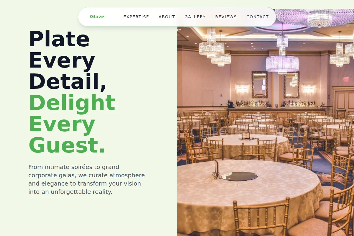 Glaze Event Planning