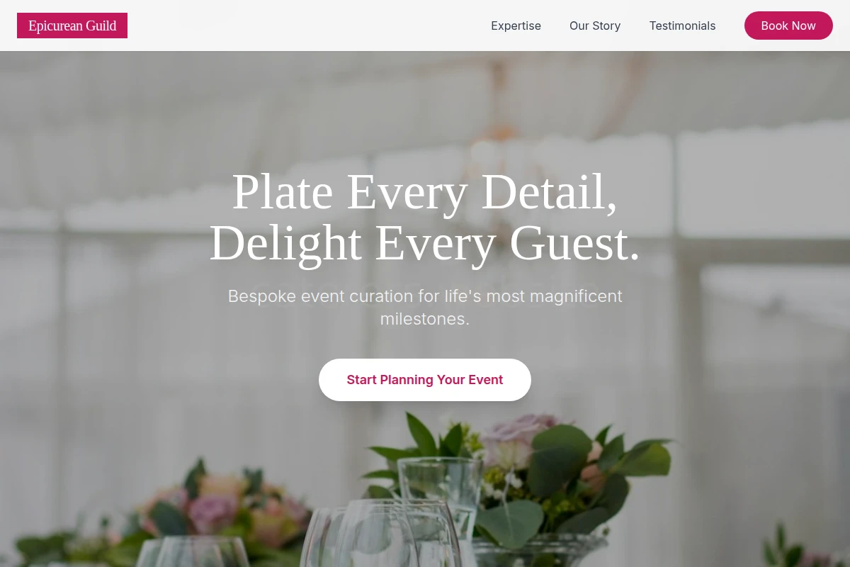 Glaze Event Planning