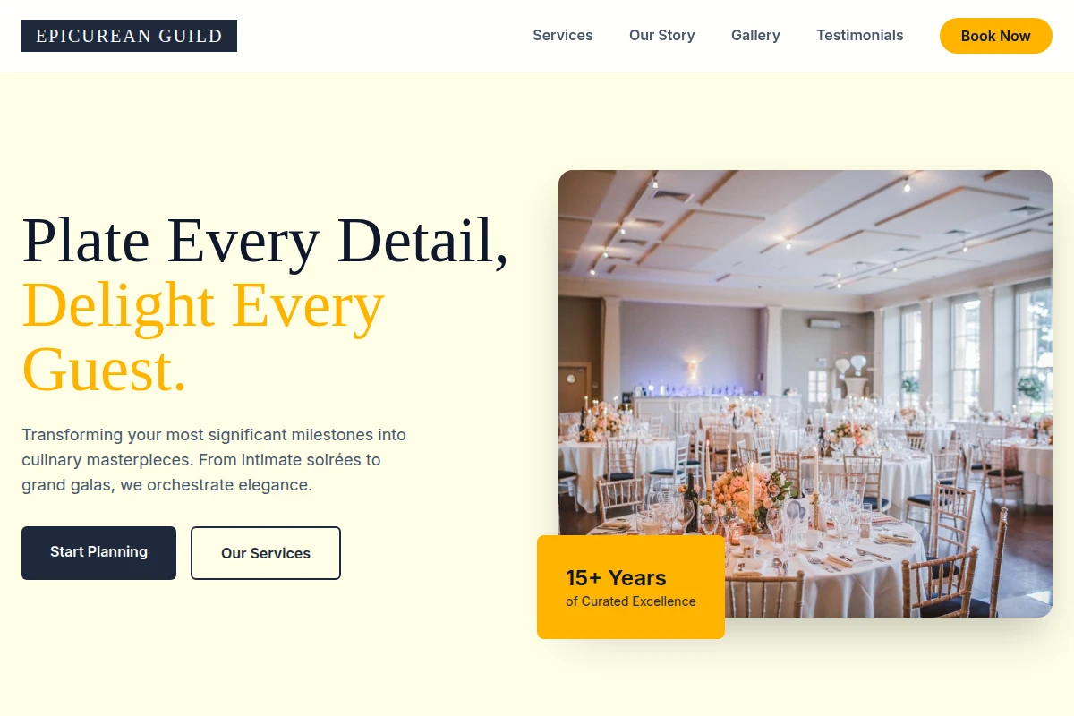Tablecloth Event Planning