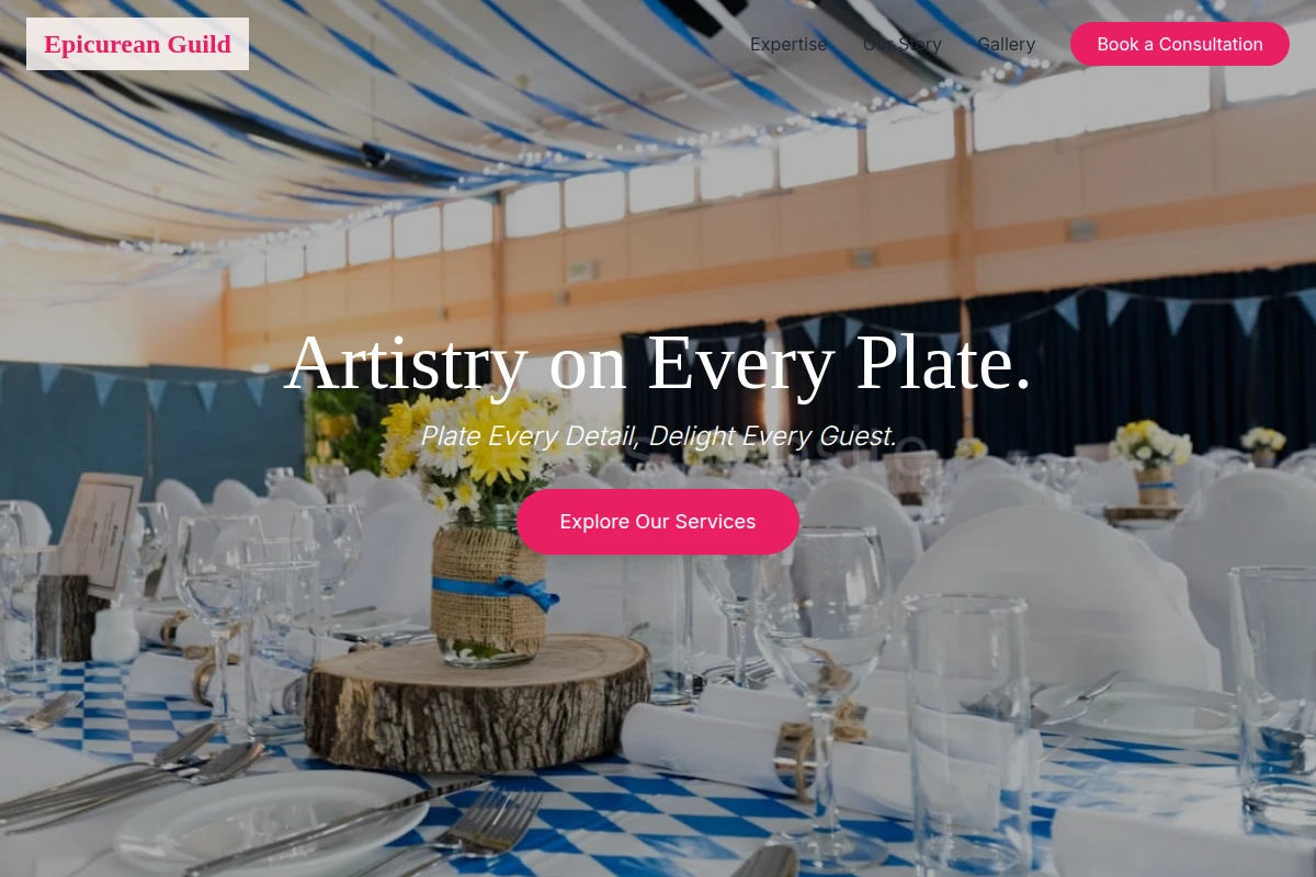 Plating Event Planning