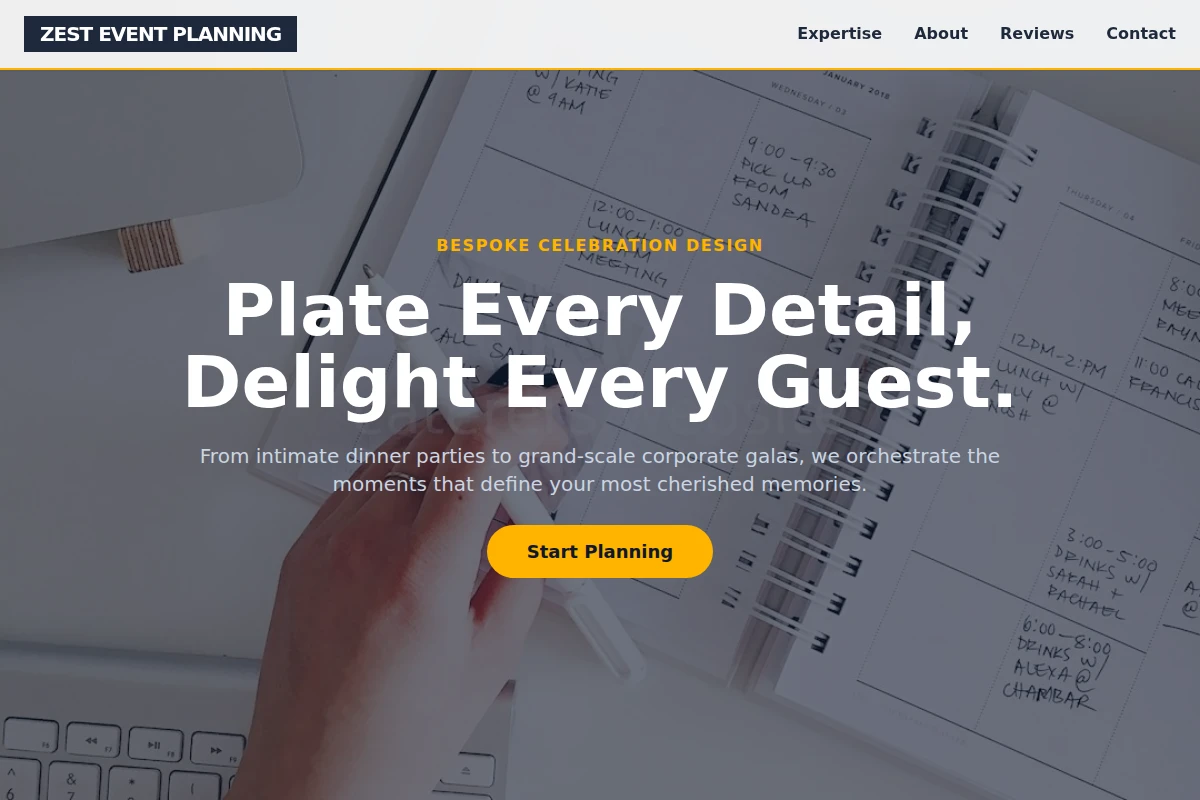 Zest Event Planning