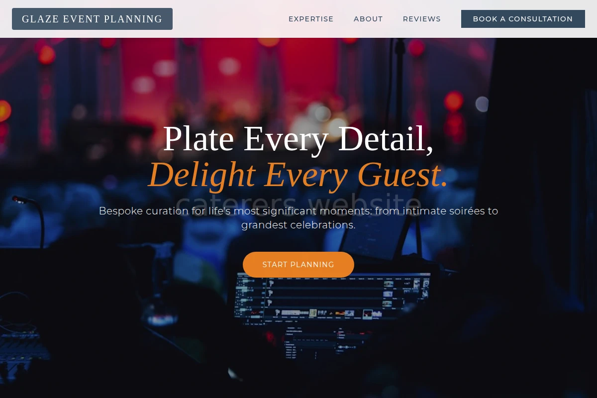 Glaze Event Planning