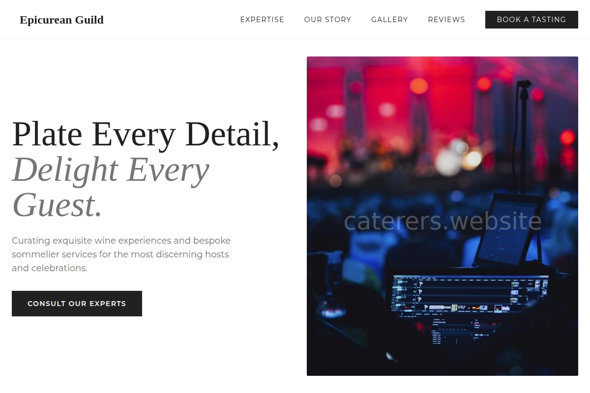 Sommelier Event Planning