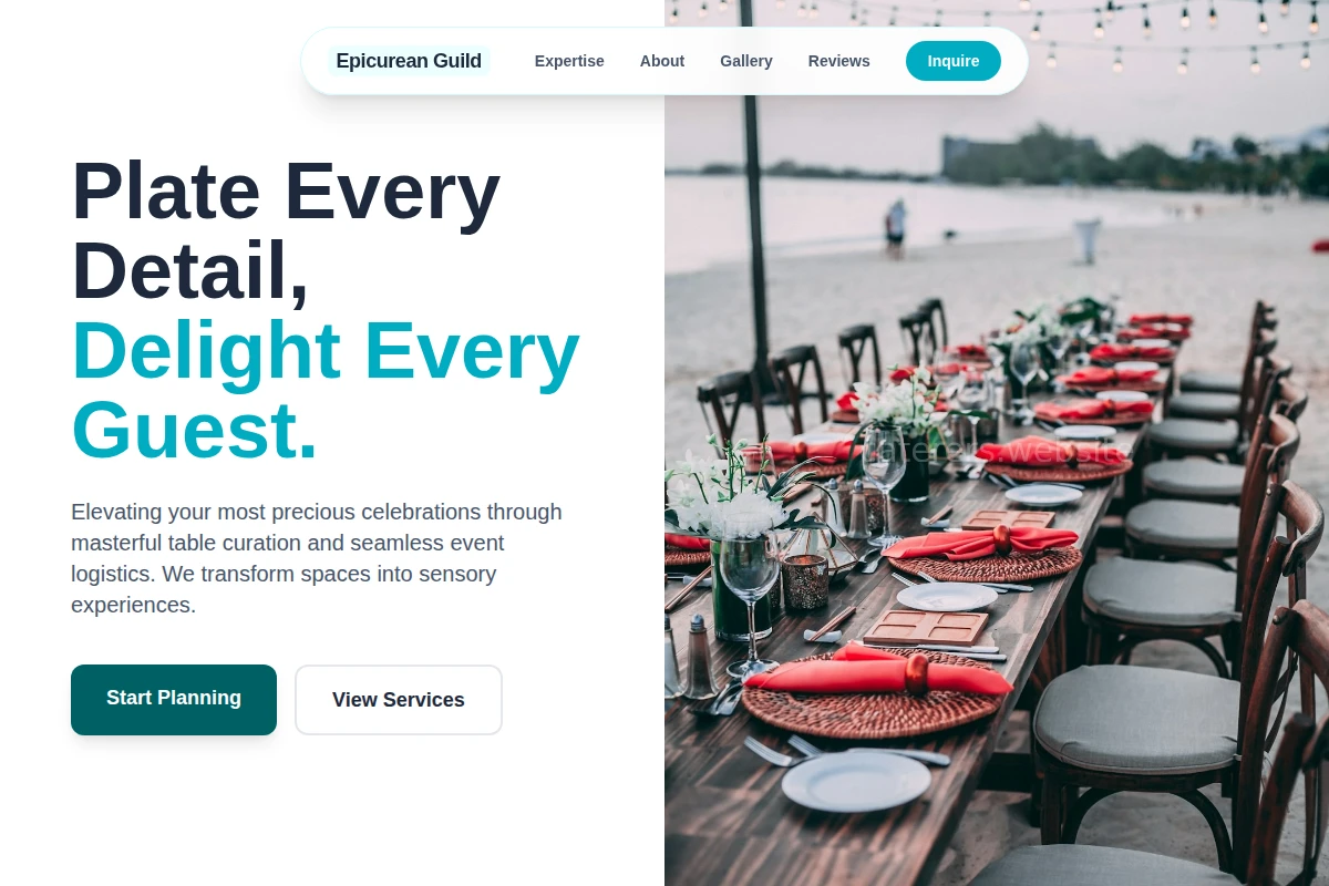 Tablecloth Event Planning
