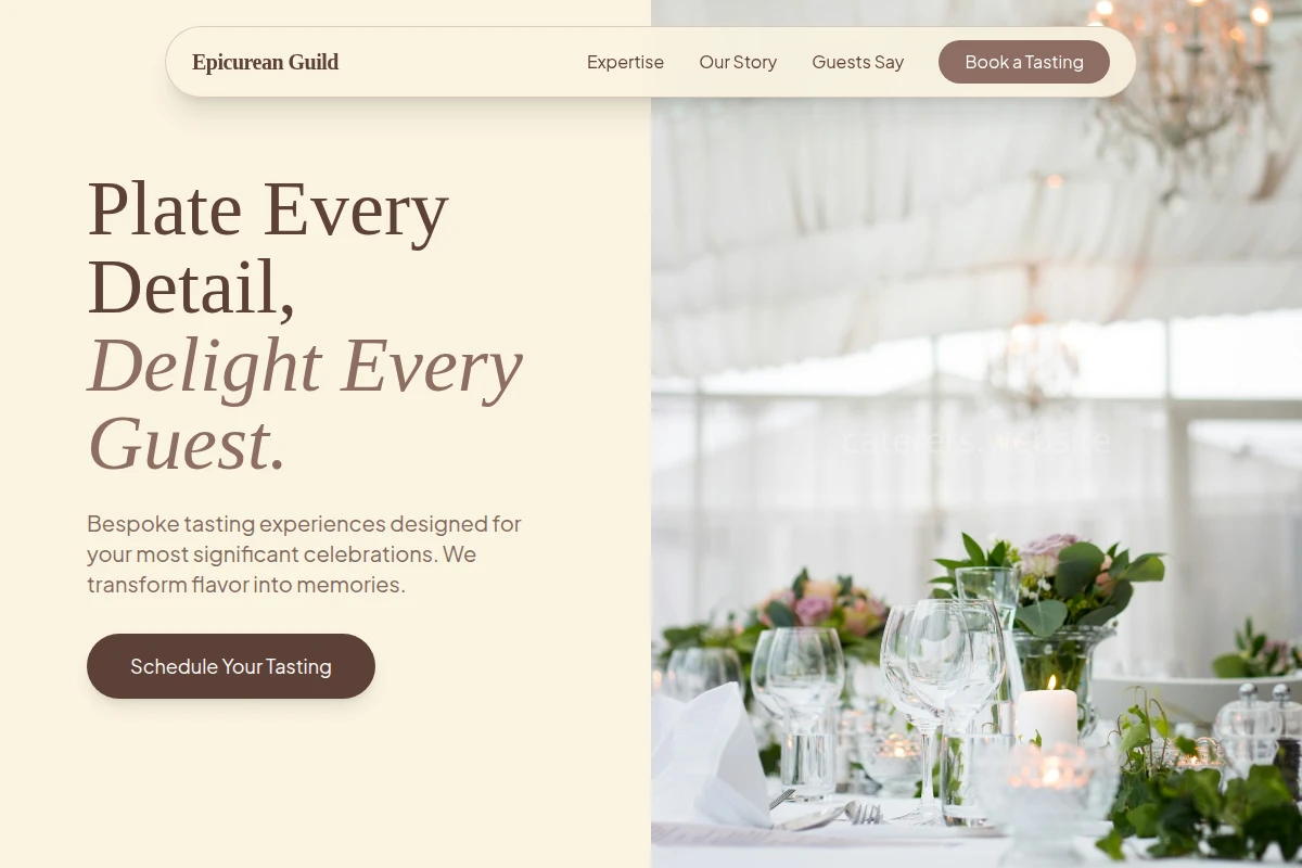 Tasting Event Planning