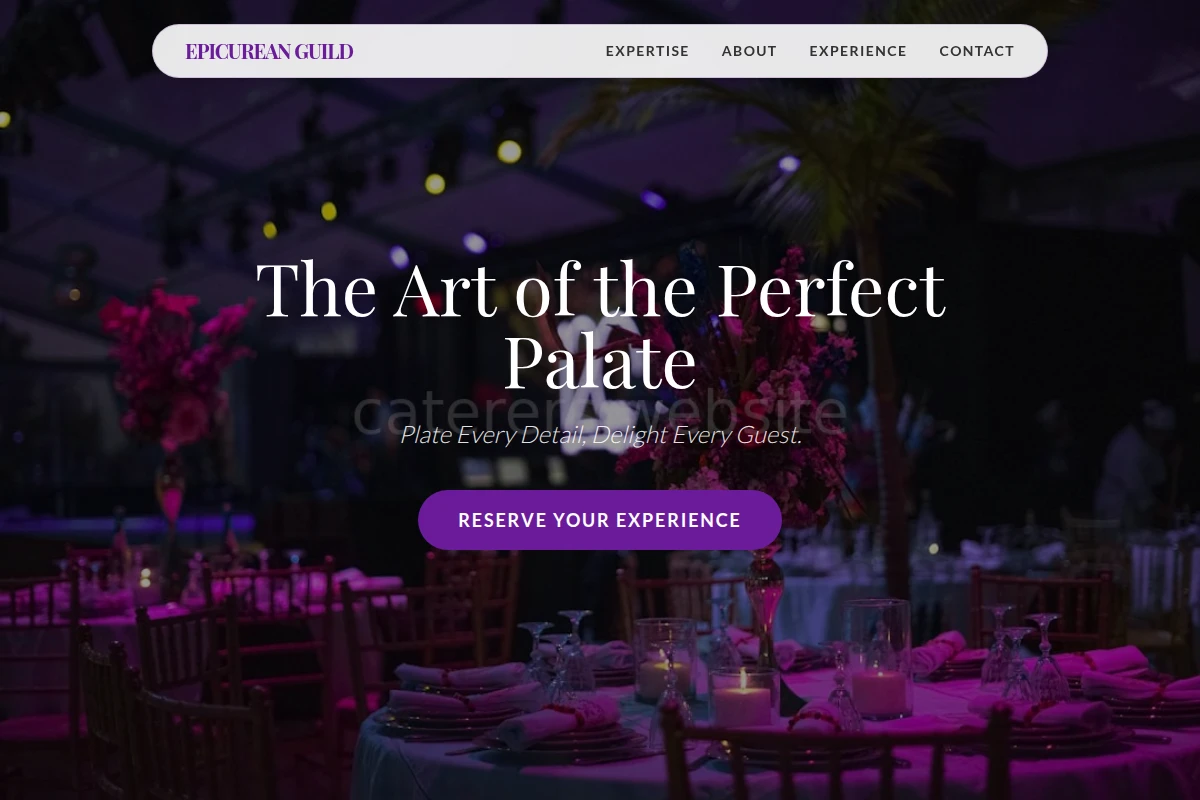 Tasting Event Planning