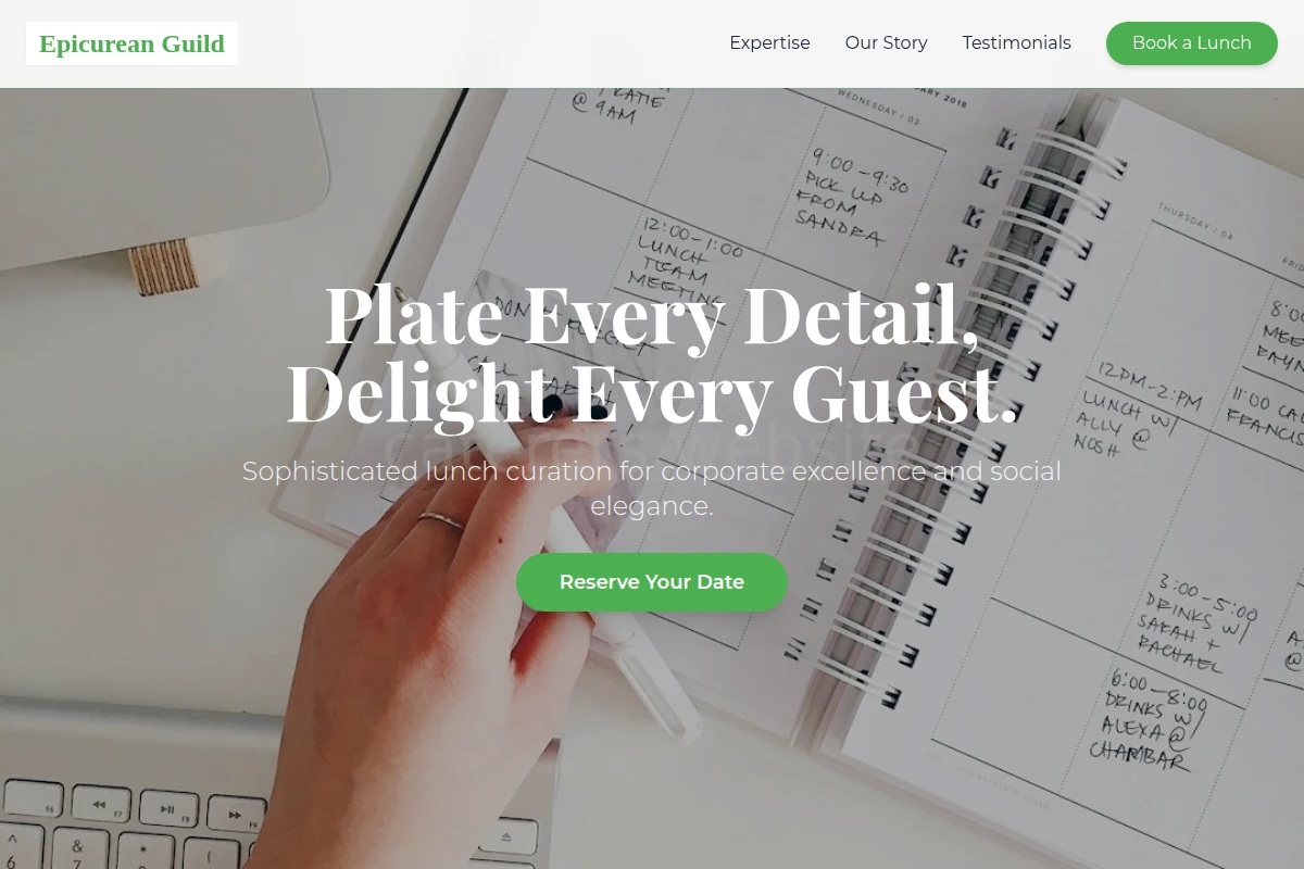 Lunch Event Planning