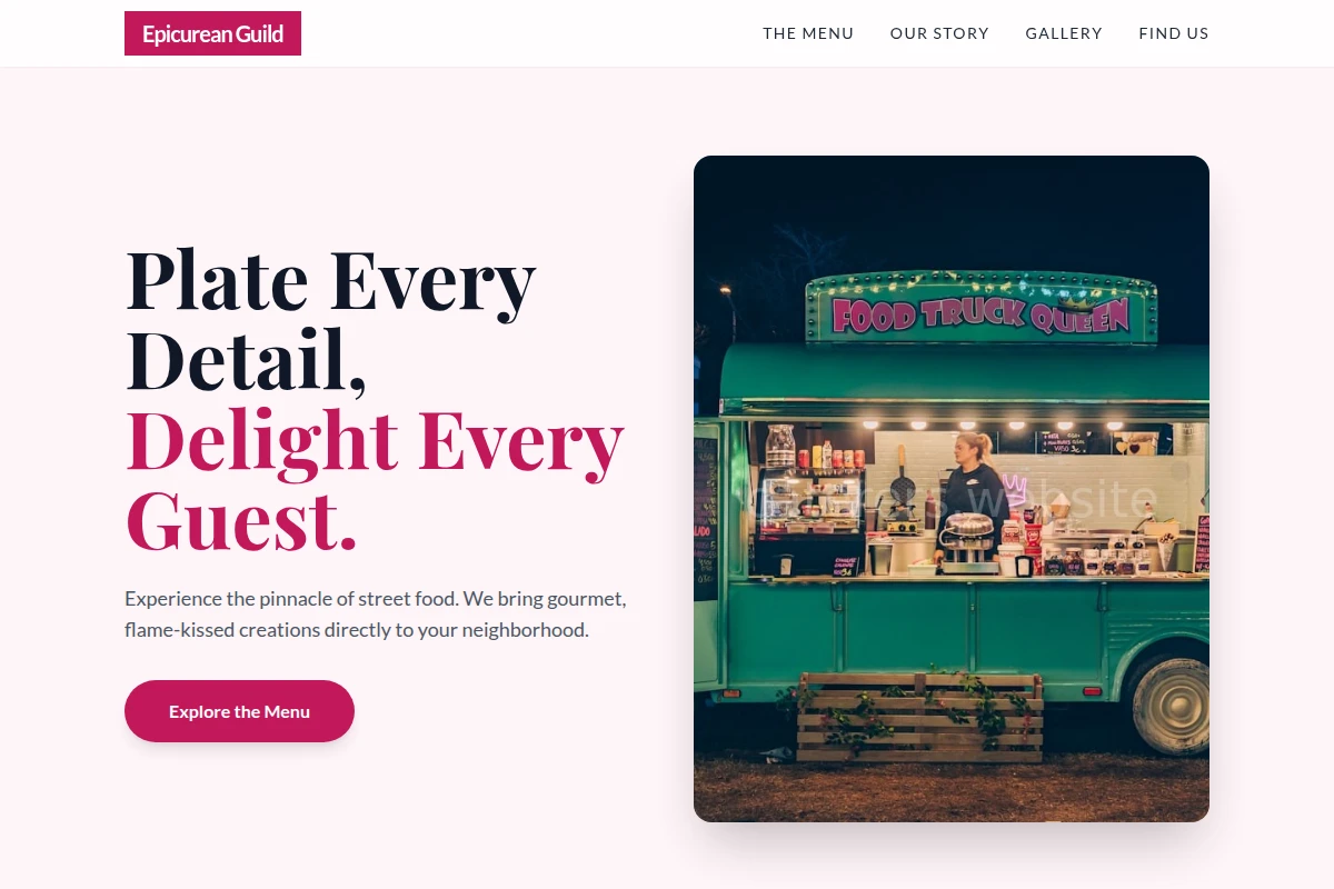 Grill Food Truck