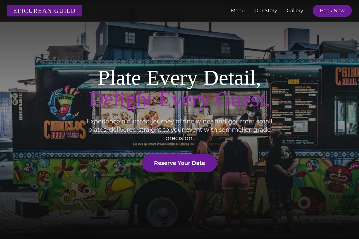 Sommelier Food Truck