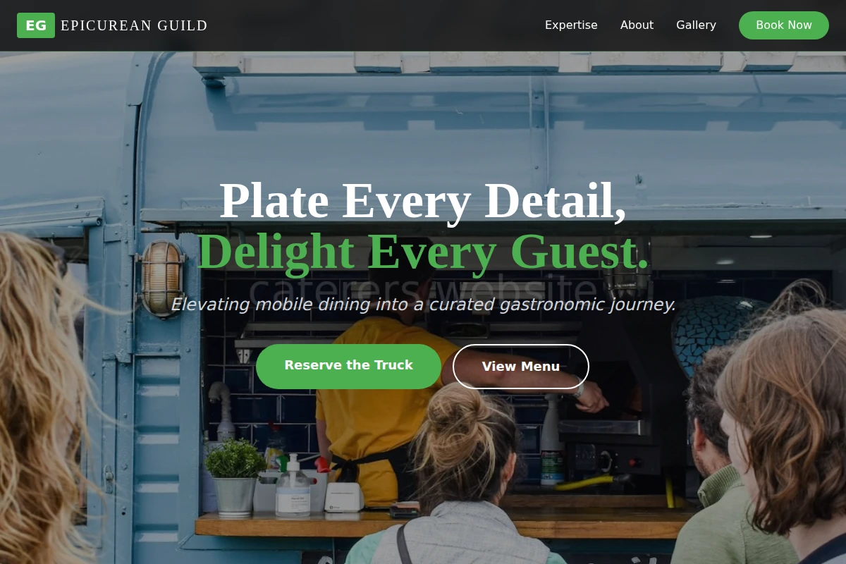 Tablecloth Food Truck