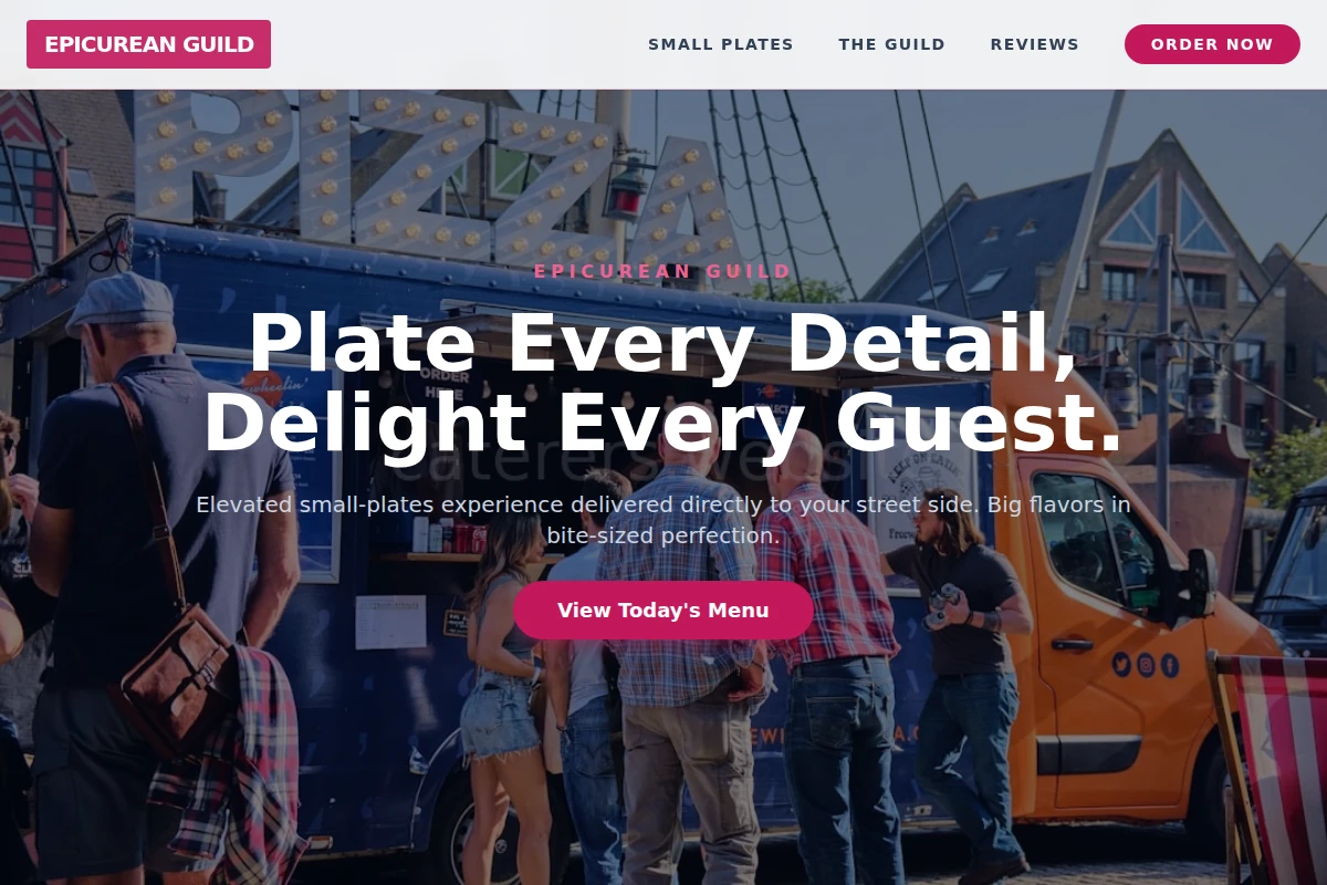 Small-plates Food Truck