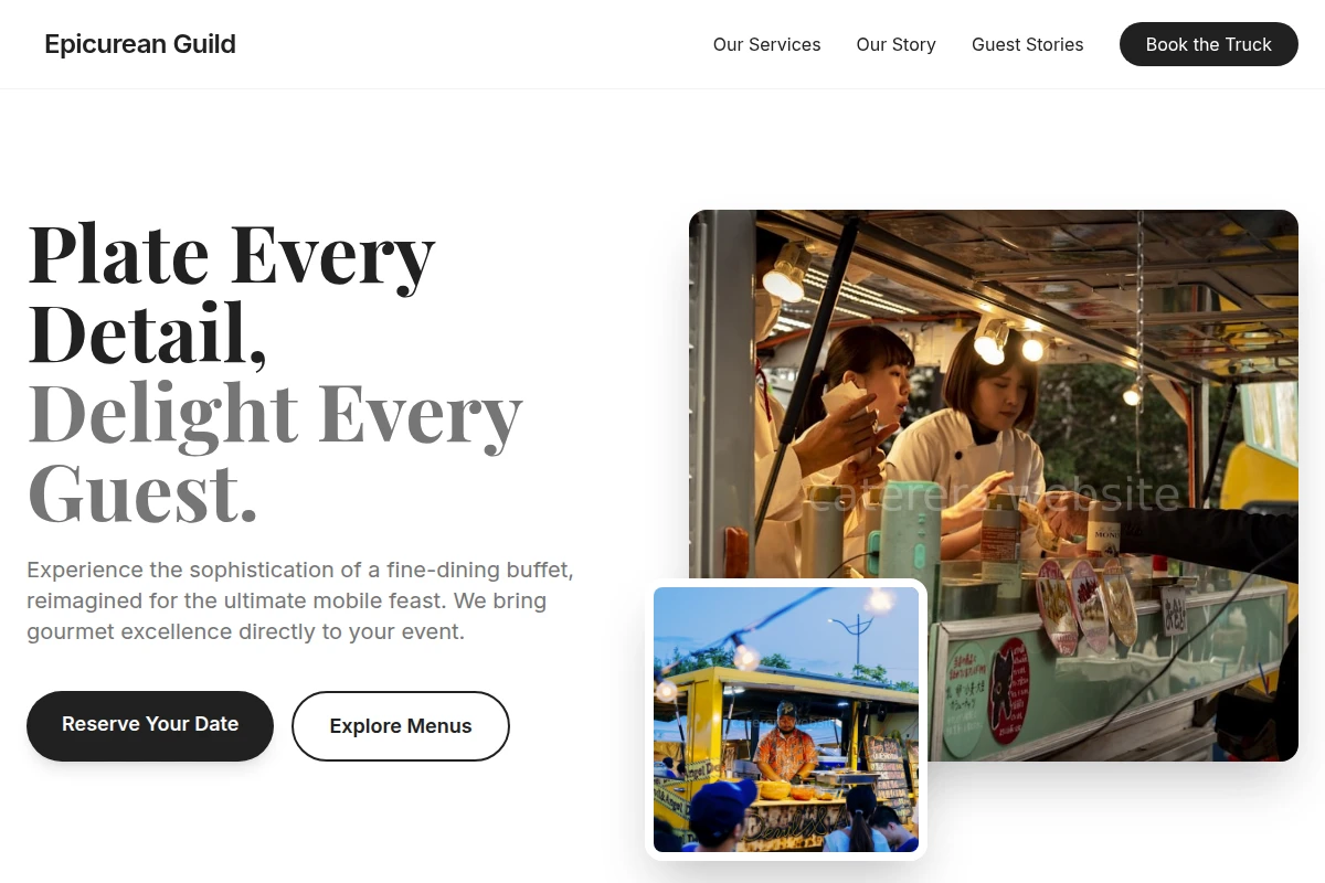 Buffet Food Truck
