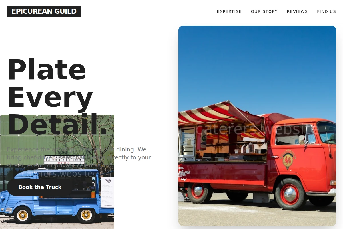 Gourmet Food Truck