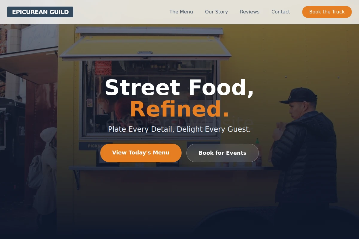 Napkin Food Truck