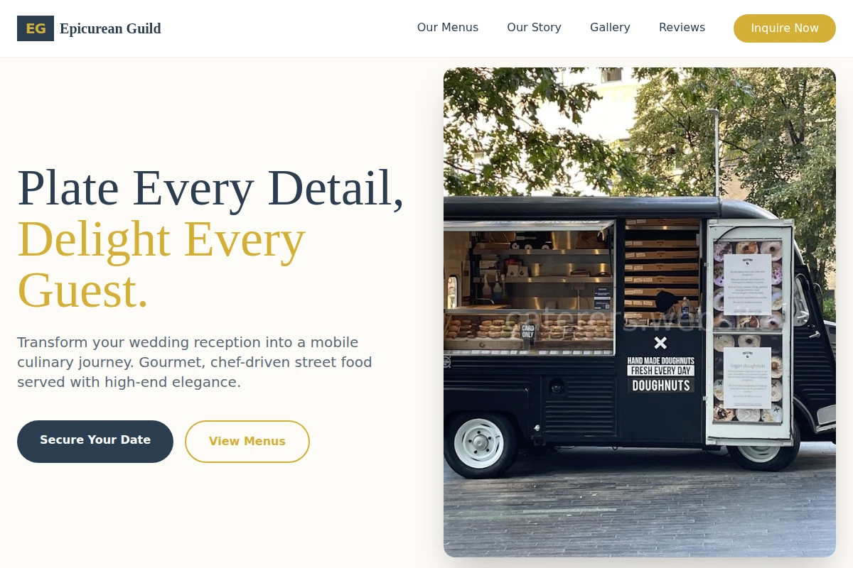 Wedding Food Truck