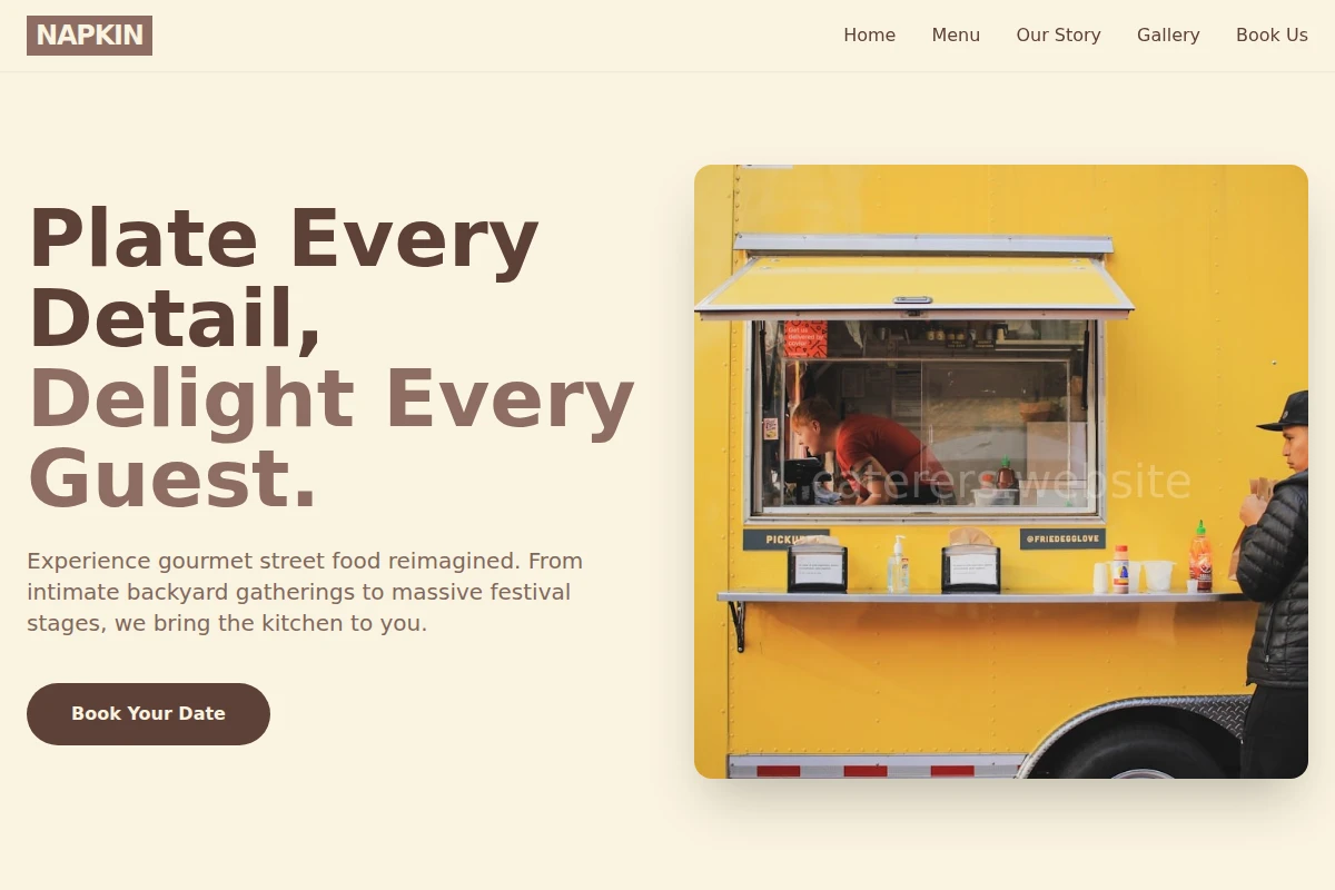 Napkin Food Truck