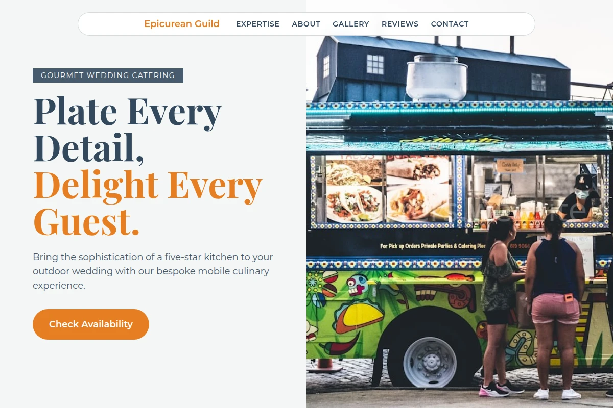 Wedding Food Truck