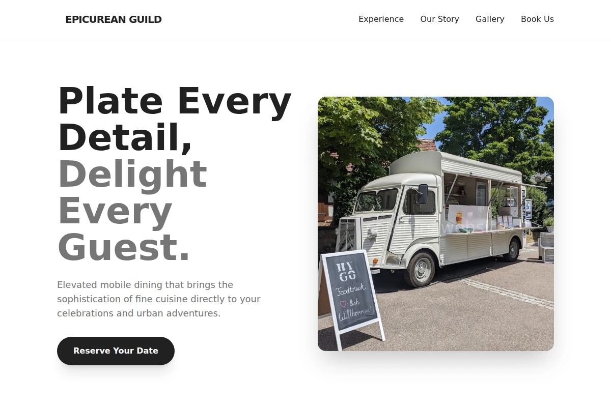 Entrée Food Truck