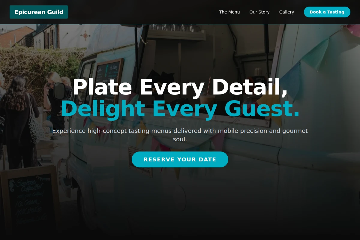 Tasting-menu Food Truck