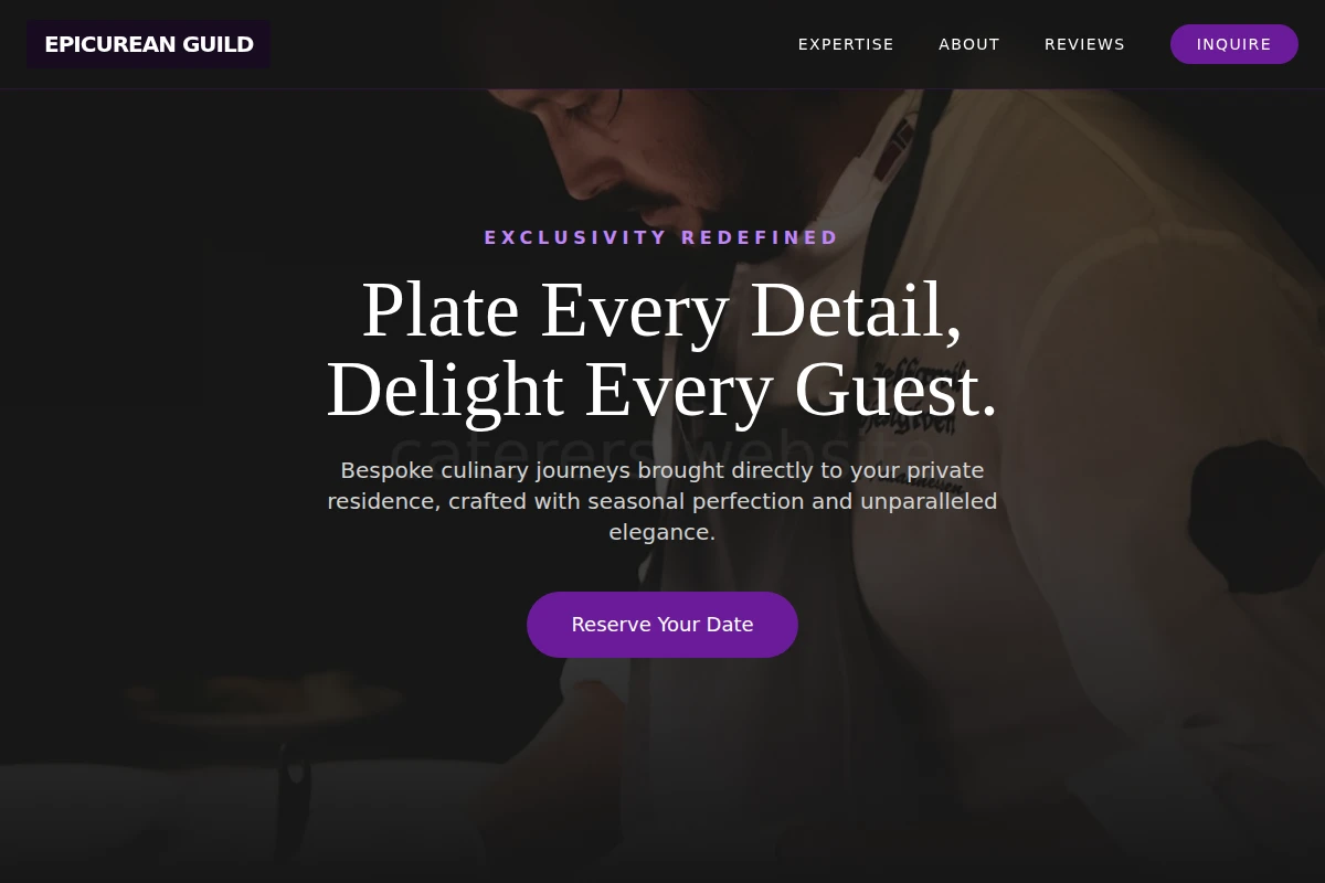 Gourmet Private Chef