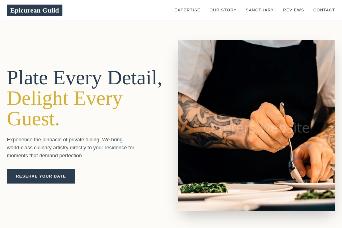 Entrée Private Chef