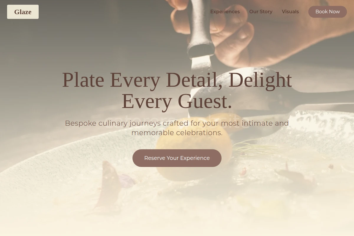 Glaze Private Chef