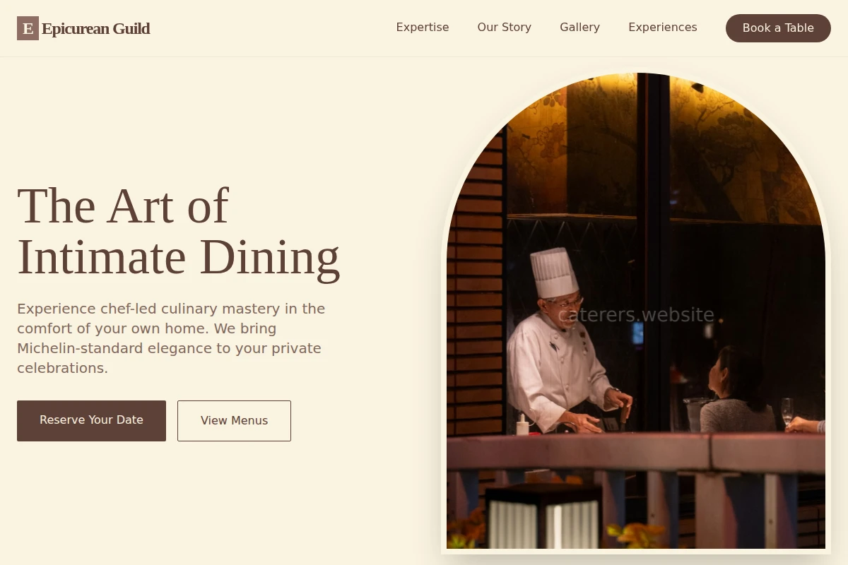 Entrée Private Chef