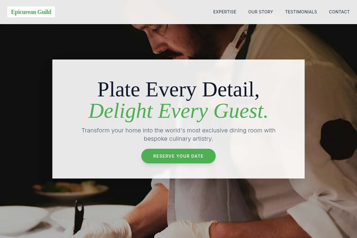 Oven Private Chef