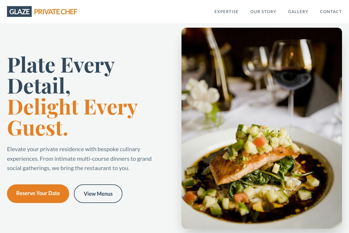 Glaze Private Chef