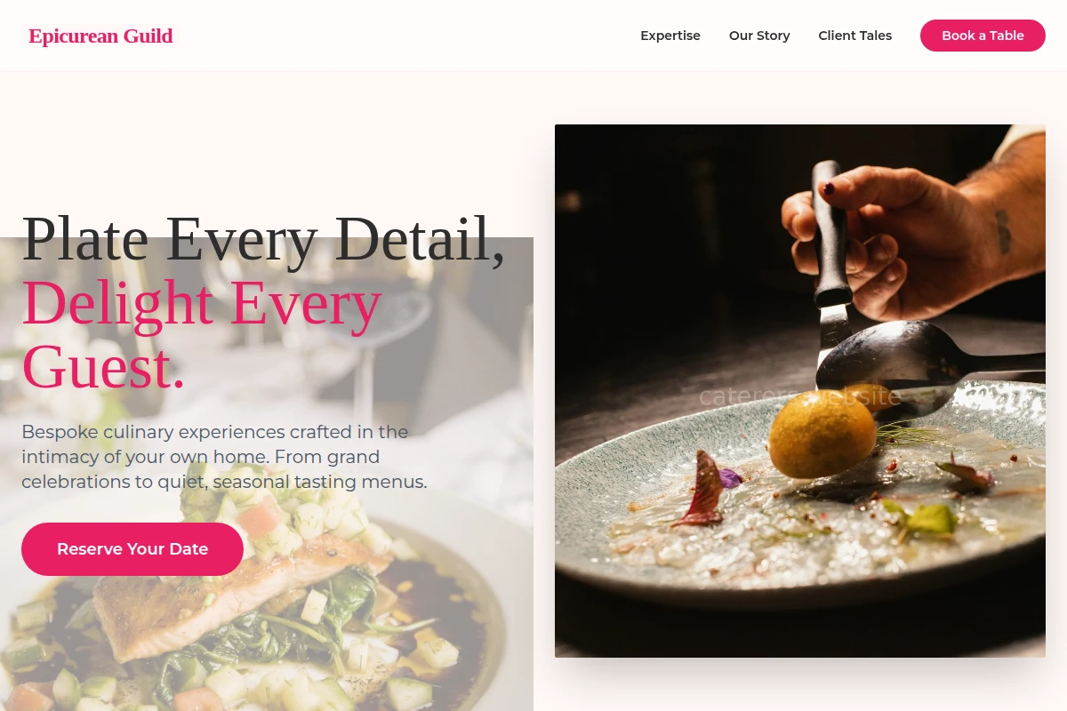 Entrée Private Chef