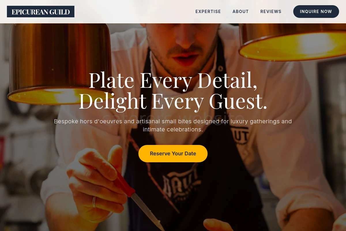 Hors d'oeuvres Private Chef