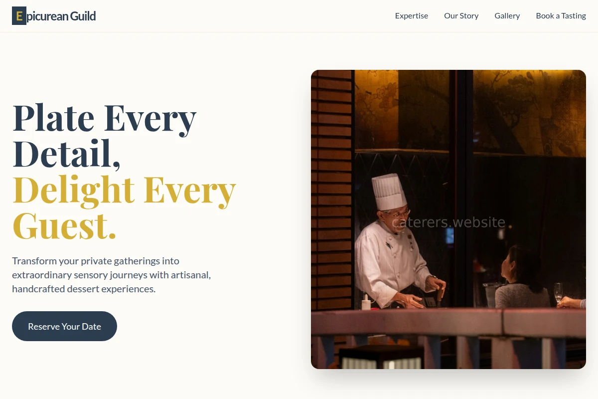 Dessert Private Chef
